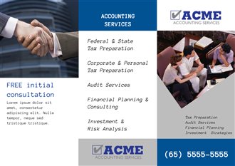 accounting - brochures